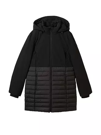 TOM TAILOR | Manteau matelassé | schwarz